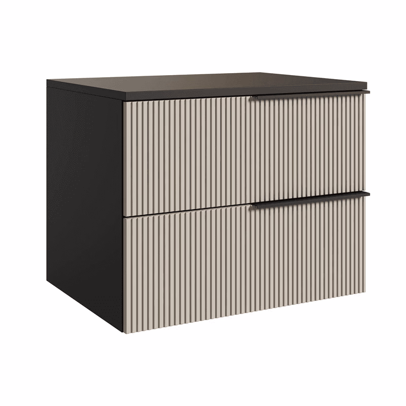 Elvisia Skrinka pod umývadlo s doskou KLER Cashmere | 60 cm