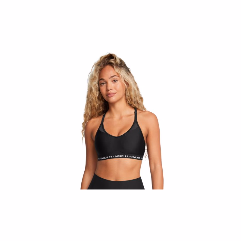 Dámska tréningová športová podprsenka UNDER ARMOUR UA Crossback Low Bra-BLK