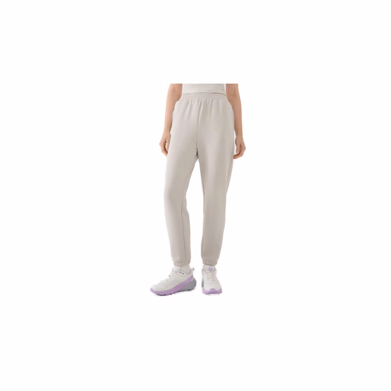 Dámske tepláky 4F TROUSERS CAS F1010-83S-BEIGE