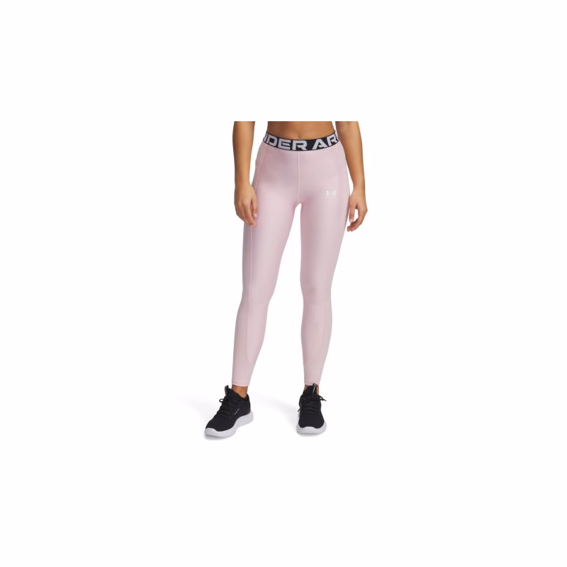 Dámske legíny UNDER ARMOUR HeatGear Rib Legging-PNK