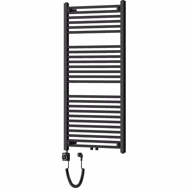 MEXEN/S - Mars radiátor + vykurovacia tyč 1200 x 600 mm, 600 W, čierna W110-1200-600-6600-70