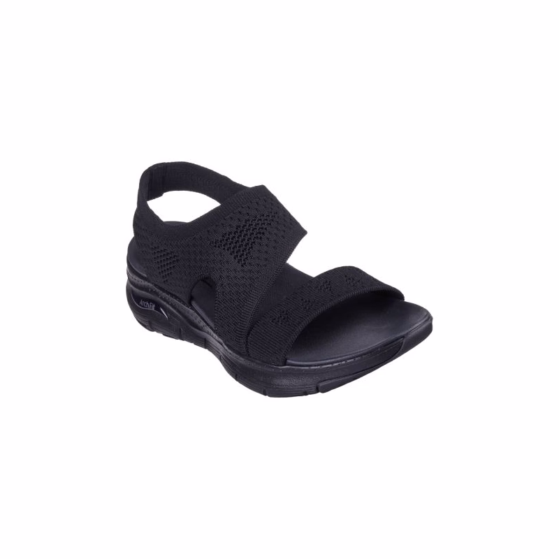 Dámske sandále SKECHERS Arch Fit Brightest Day W black