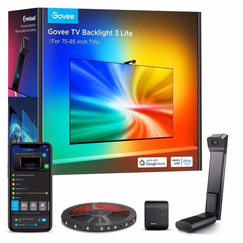 Govee TV Backlight 3 Lite TV 75-85" SMART LED podsvietenie RGBIC