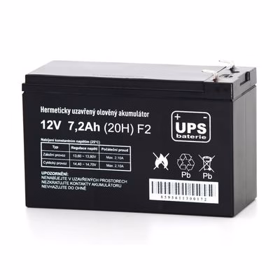 UPS batéria 12V 7,2Ah F2