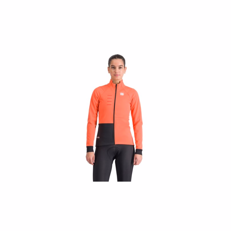 Dámska cyklistická bunda SPORTFUL Tempo w jacket, pompelmo
