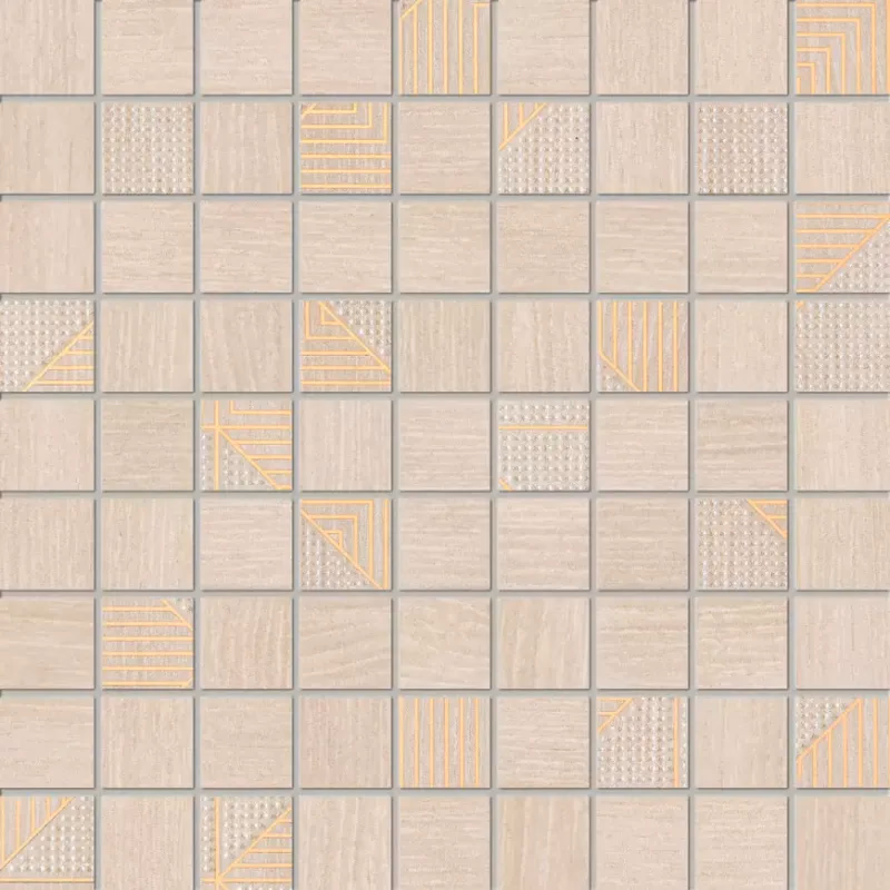 Obklad Mozaik Woodbrille Beige 30/30