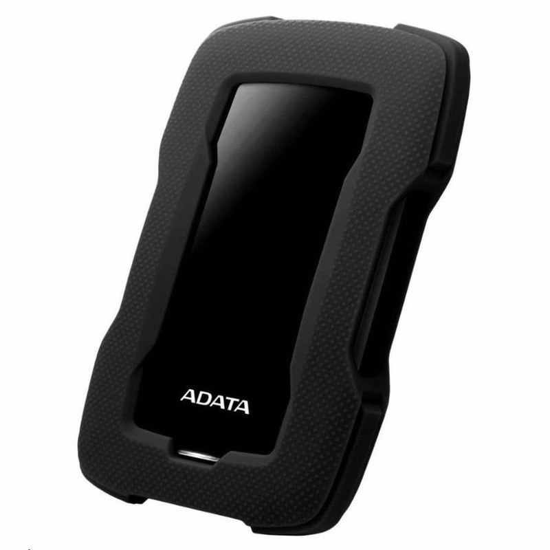 ADATA Externý HDD 2TB 2,5" USB 3.1 HD330, BLACK COLOR BOX, čierny (gumový, nárazu odolný)