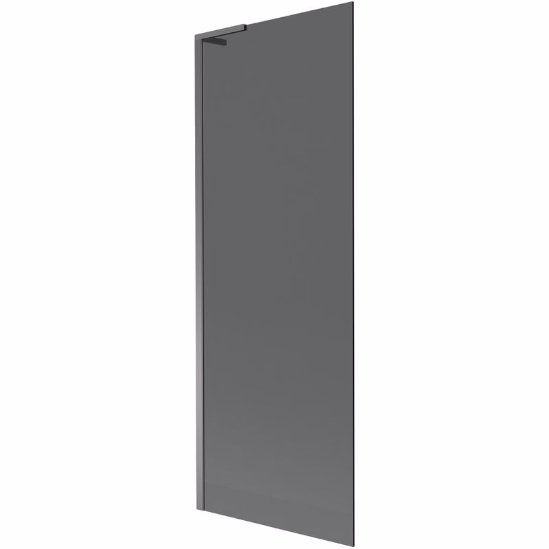 MEXEN/S - Next L vaňová zástena FIX 70 x 150, grafit, grafit metal 895-070-000-03-40-95