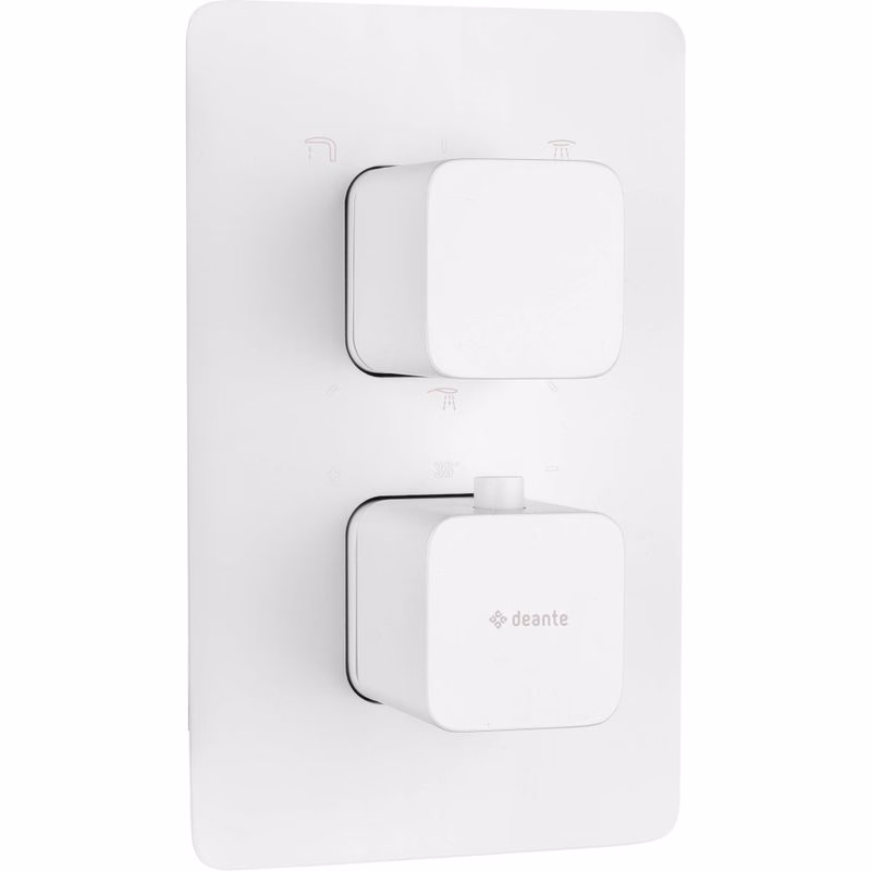 DEANTE - Therm biela - Vonkajší prvok, pre termostatický BOX BXY_AECT