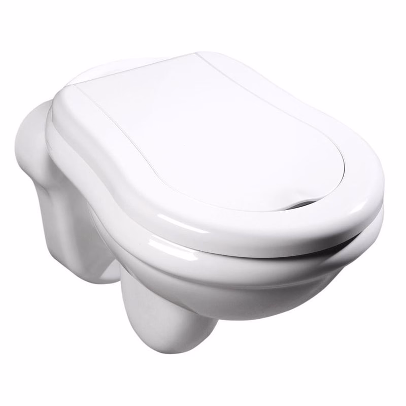 KERASAN - RETRO závesná WC misa, 38x52cm, biela 101501