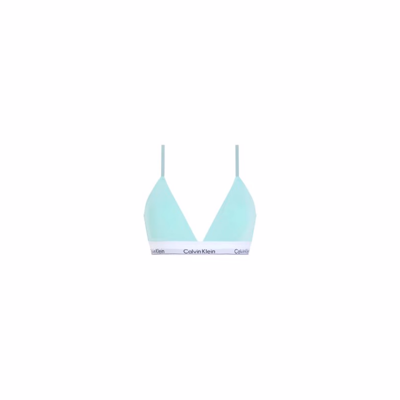 Dámska podprsenka CALVIN KLEIN LIGHTLY LINED TRIANGLE-Beau Blue
