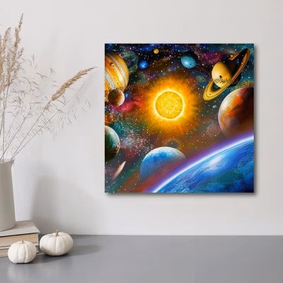 Diamantové maľovanie Space Ocean