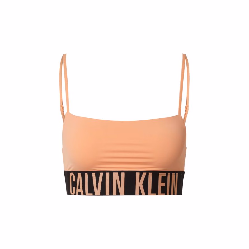 Dámska podprsenka CALVIN KLEIN UNLINED BRALETTE-Papaya Punch