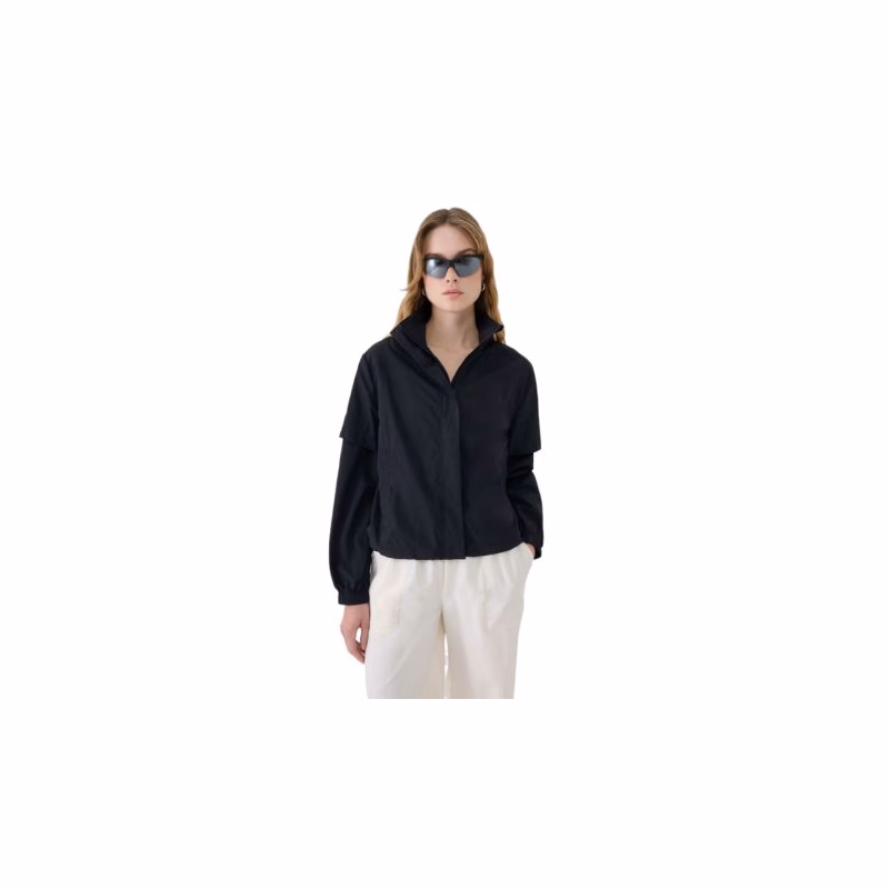 Dámska bunda 4F JACKET-WSS25TJACF190-20S-DEEP BLACK