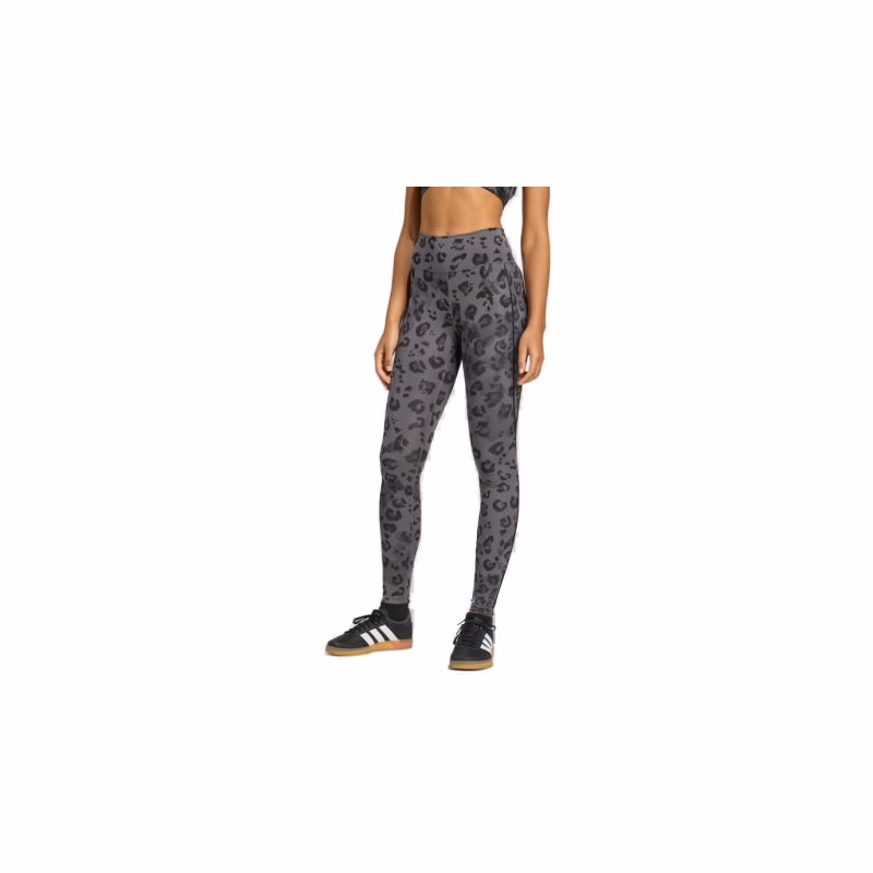 Dámske legíny ADIDAS OPT ESS 1 1 AOP GREY FIVE PRINT
