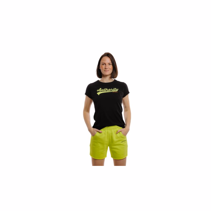 Dámske teplákové kraťasy AUTHORITY TS_LOA W yellow