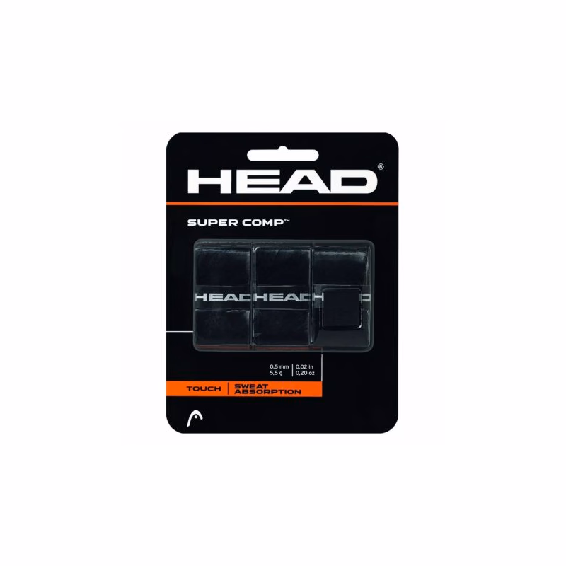Vrchná omotávka HEAD SUPER COMP Black