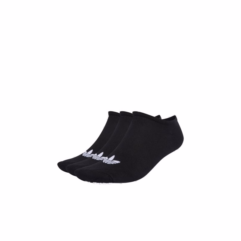 Ponožky ADIDAS ORIGINALS 3 PACK-TREFOIL LINER-S20274-BLACK BLACK WHITE