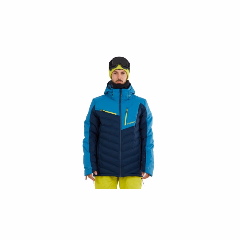 Pánska bunda FUNDANGO Willow Padded Jacket-460-turkis
