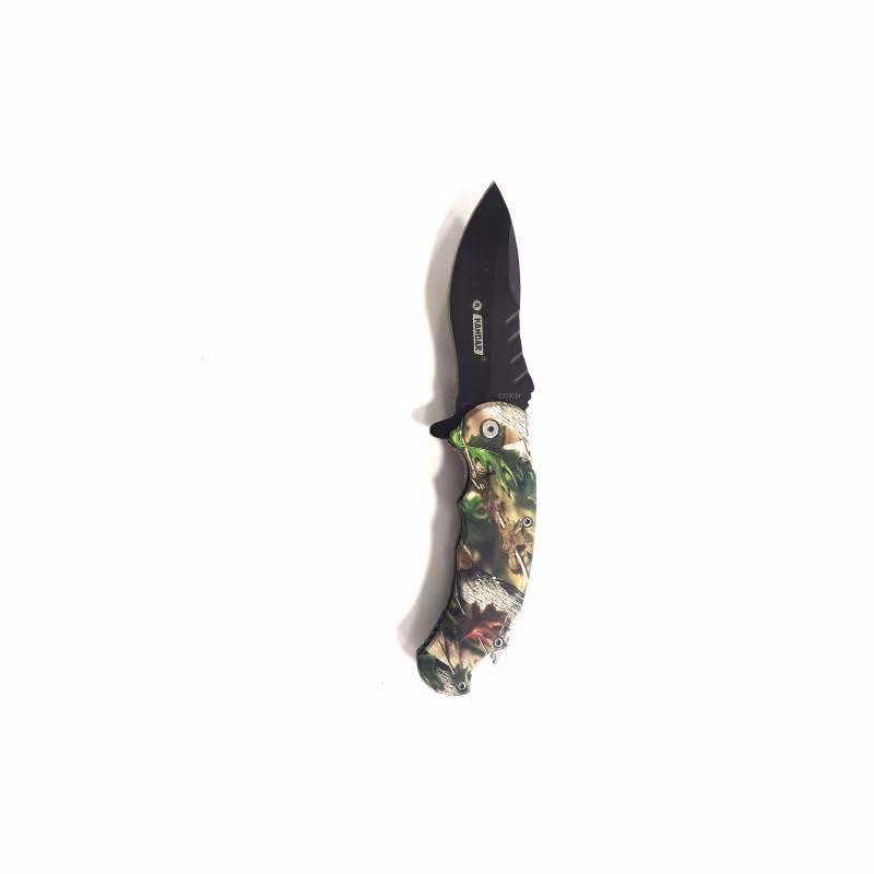 Skladací turistický nôž Kandar, viacfarebný, 23 cm