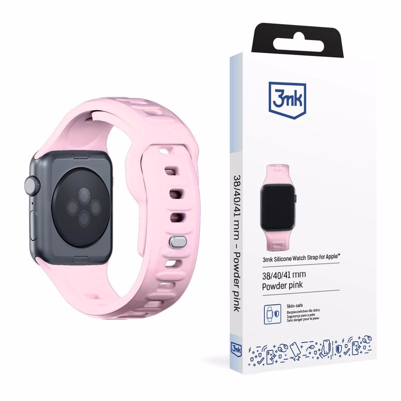 3mk remienok Watch Strap pre Apple 38/40/41 mm Powder Pink