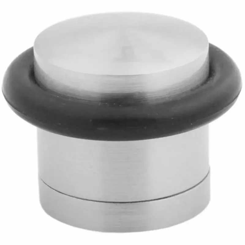 Veľký válcovitý doraz dverí DB-002 nikel