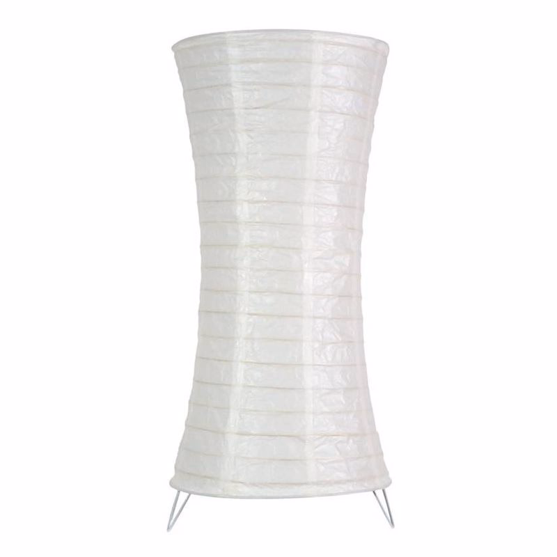 Papierová stojaca lampa biela noc 1xE27 64cm TAI