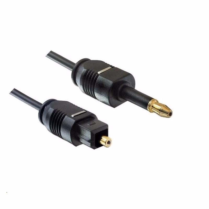 PREMIUMCORD Kábel 3, 5mm mini Toslink - Toslink, OD: 2.2mm, dĺžka 2m