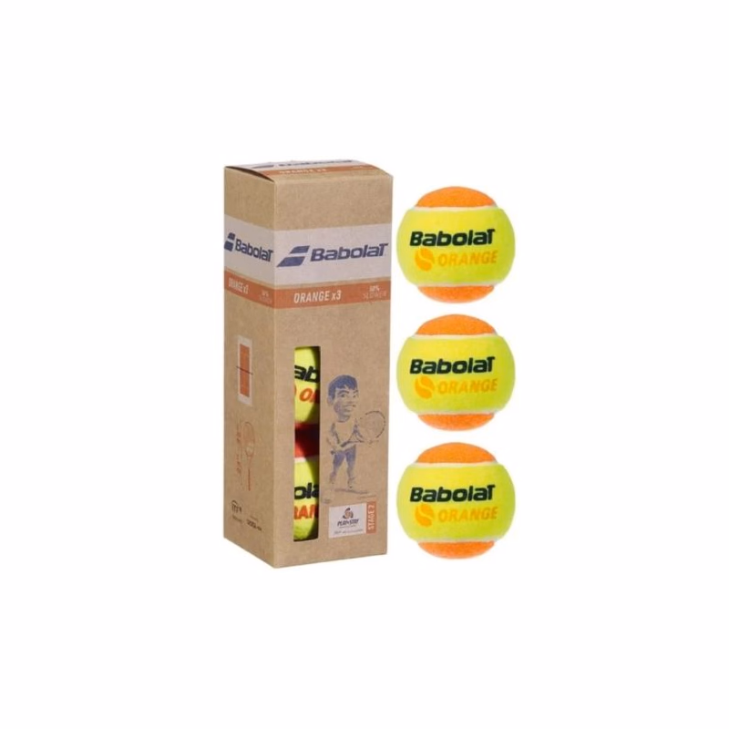 Tenisové loptičky 3ks BABOLAT ORANGE X3
