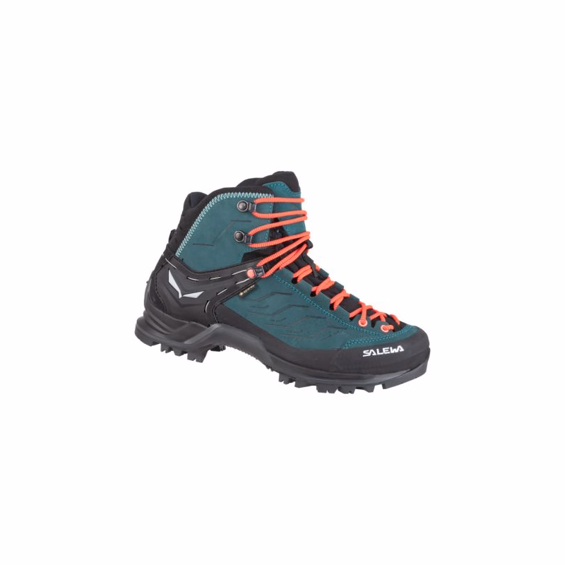 Dámska členková turistická obuv SALEWA Mountain Trainer Mid GTX W atlantic deep ombre blue