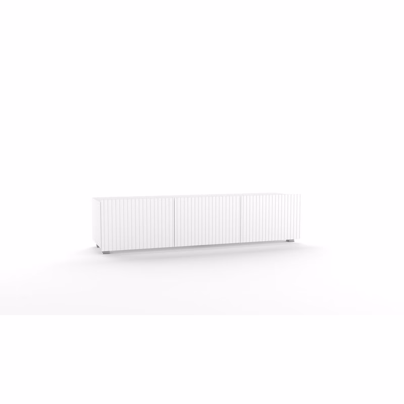 ArtGiB TV stolík KOLDER KL-02 | biely mat