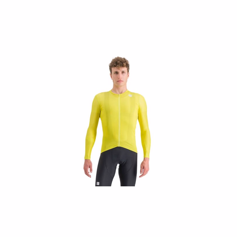 Pánsky cyklistický dres s dlhým rukávom SPORTFUL Matchy long sleeve jersey, cedar