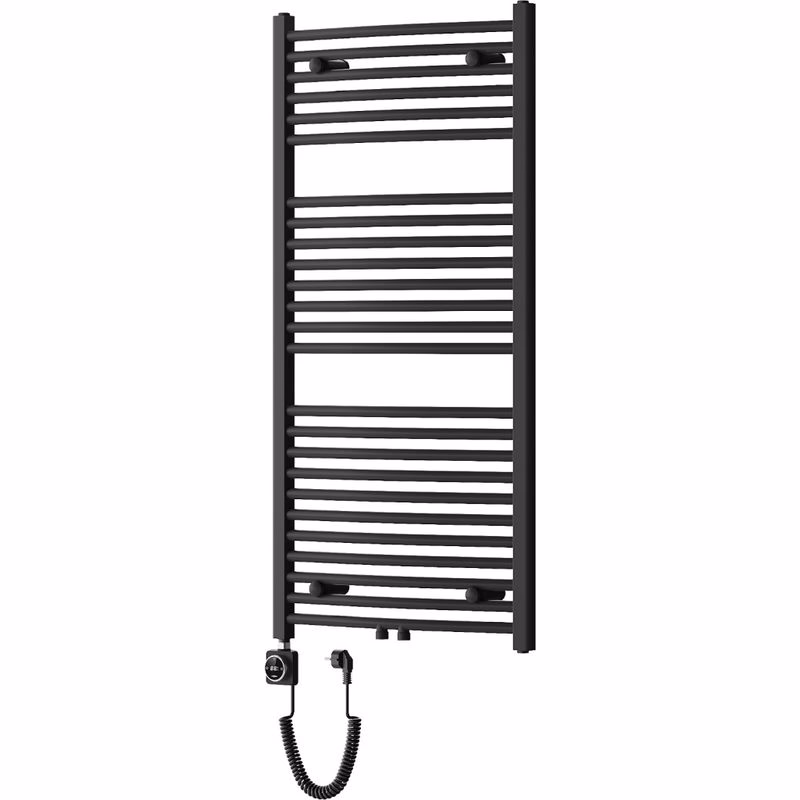 MEXEN/S - Ares radiátor + vykurovacia tyč 1200 x 600 mm, 600 W, čierna W102-1200-600-6600-70
