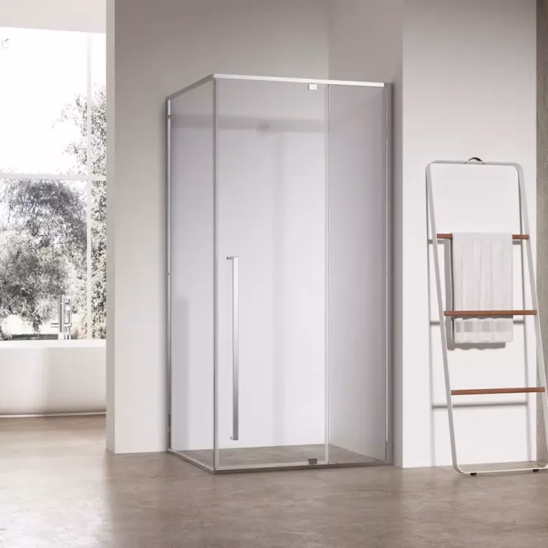 Sprchový kút obdĺžniková Zen 100x80x195 chróm