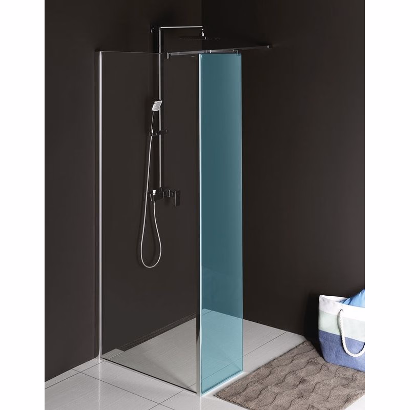 POLYSAN - MODULAR SHOWER stena na inštaláciu na múr, pre pripojenie príd. panelu, 800 MS2A-80