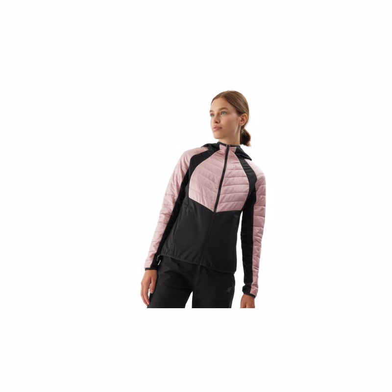 Dámska turistická bunda 4F TECHNICAL JACKET-AW23TTJAF349-54S-PINK