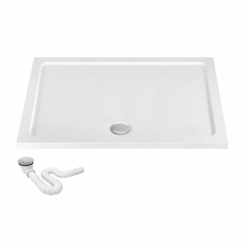 REA - Akrylátová vanička Savoy biela 80x100 REA-K5332