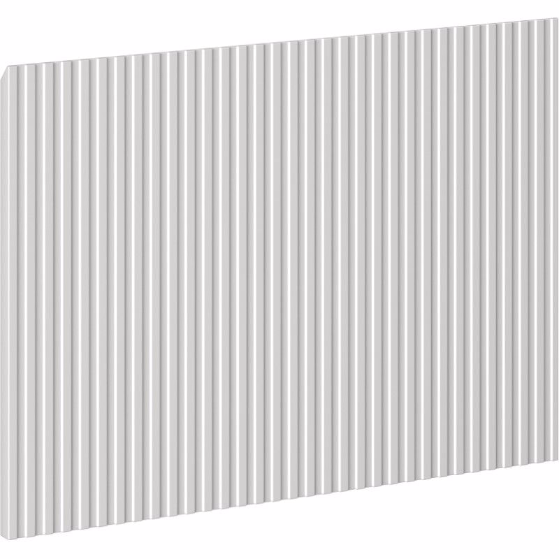 MEXEN - Rivel čelo pre kúpeľňovú skrinku reliéf 70 x 43,5, šedý mat 91A20-0700-470-1-62