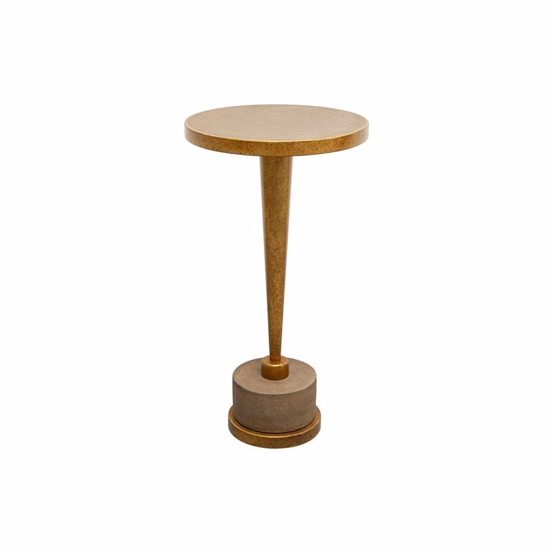 Coney príručný stolík mosadzný Ø30 cm