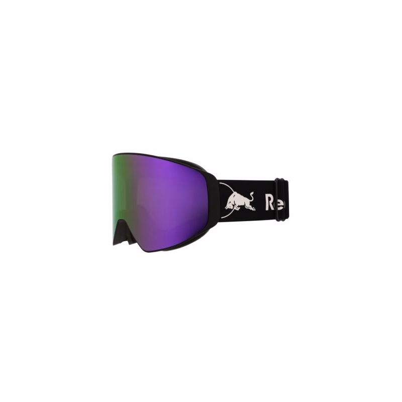Lyžiarske okuliare RED BULL SPECT JAMM-09GR3, black orange with purple mirror