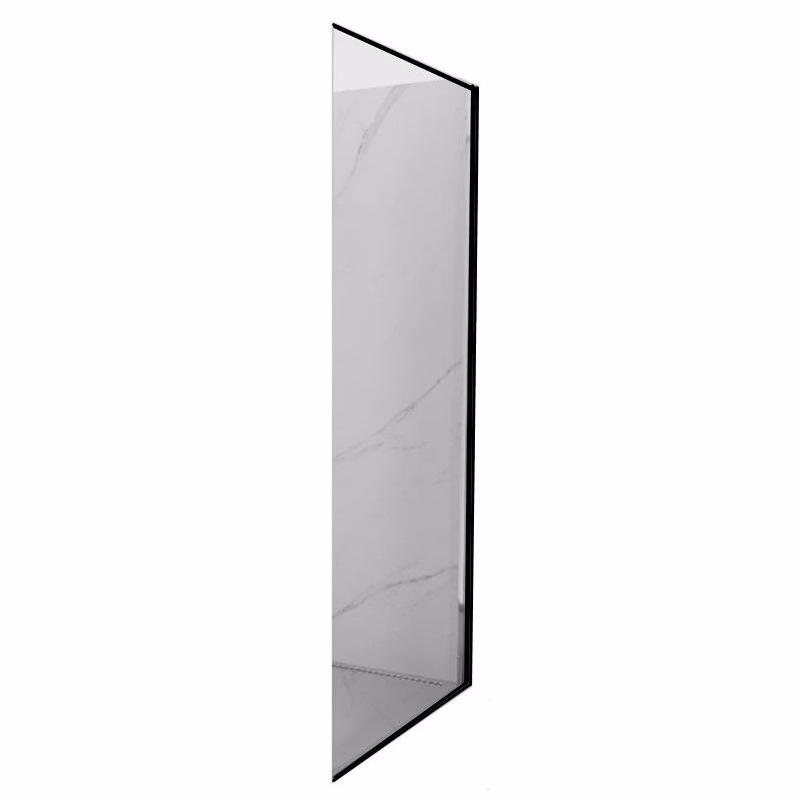 MEXEN - Bočná stena pre Exo 90x200 6mm čierna, transparent 810-090-000-70-00