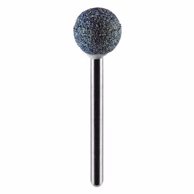 GRAPHITE Brúsny kameň guľa 10 mm, stopka 3,2 mm, 3 ks. 55H059