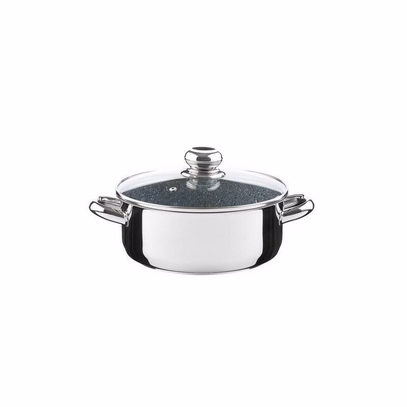 Kolimax Kastról CERAMMAX PRO STANDARD s pokrievkou, priemer 22 cm, objem 3.0 l, keramický povrch šed