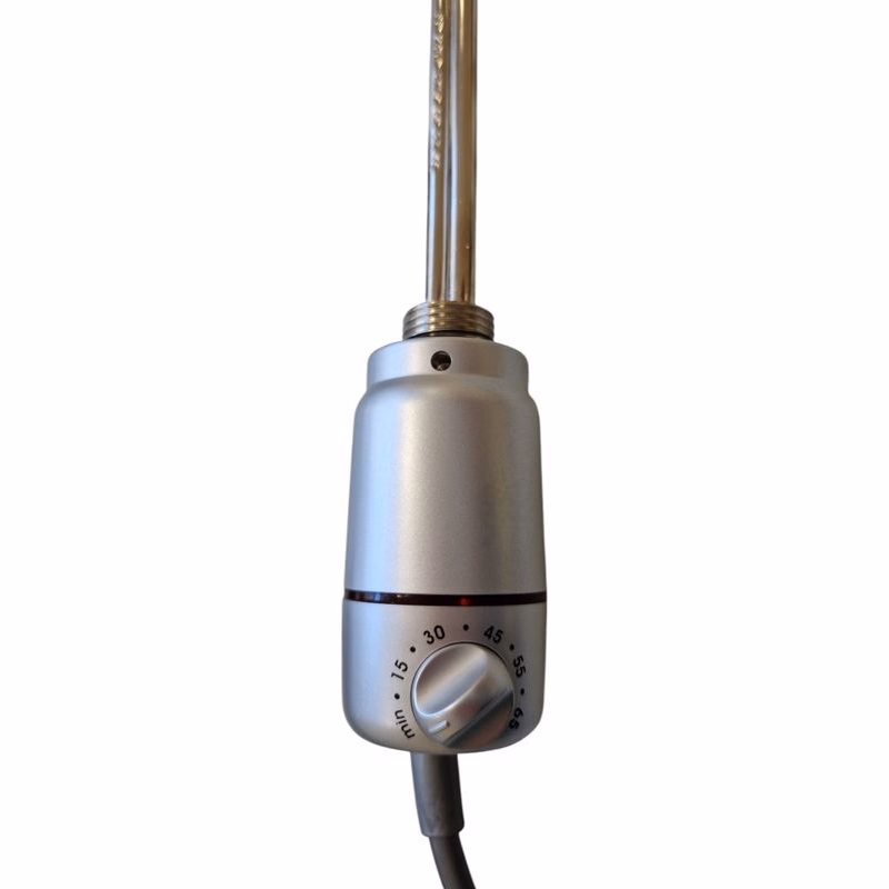 HOPA - Vykurovacia tyč PATRONA s termostatom - Farba vykurovacej tyče - Chróm - matný, Výkon vykurovacej tyče - 150 W RADPST159