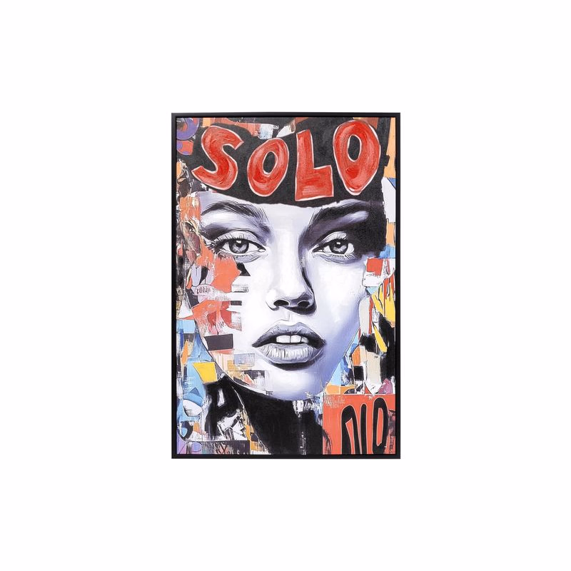 Zarámovaný obraz Muse Collage 80x120cm