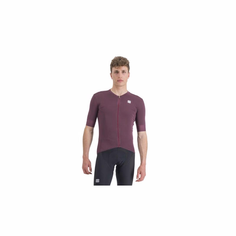 Pánsky cyklistický dres s krátkym rukávom SPORTFUL Monocrom jersey, mauve