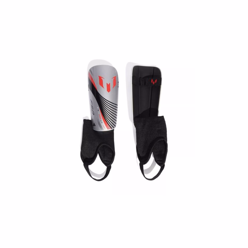 Futbalový chránič ADIDAS MESSI SG MTC J SILVMT LUCRED BLACK