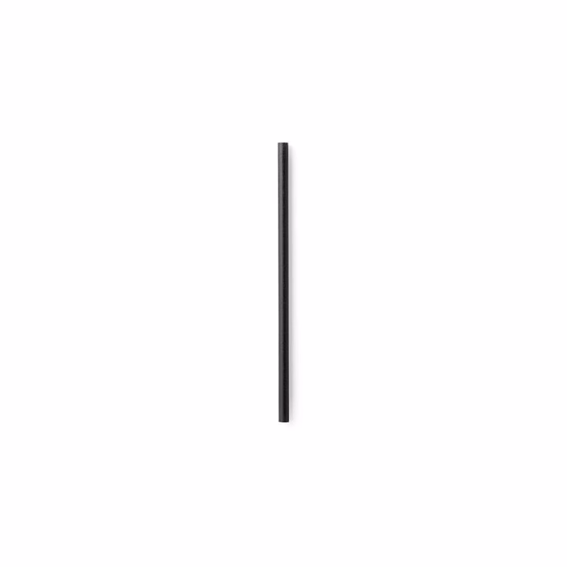 REFORK - Slamka z prírodného materiálu 8x210, black, 100ks