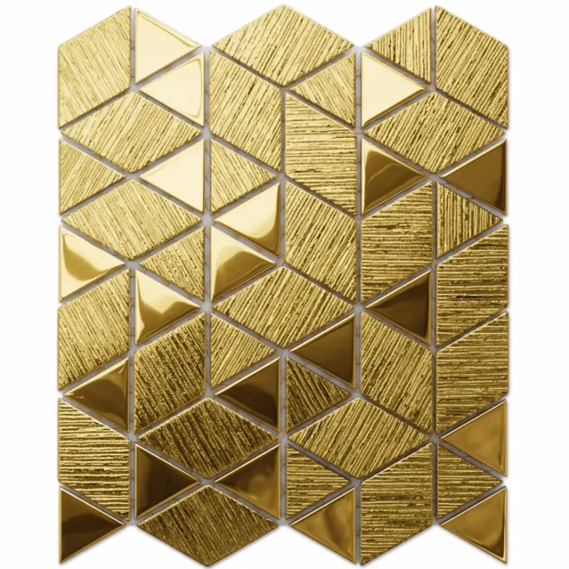 Mozaika Triangle Diamond Gold 26,3/30,3
