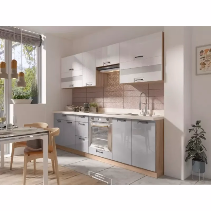 Kuchynská linka Favorit 260 C Plus s pracovná doska Latte/White